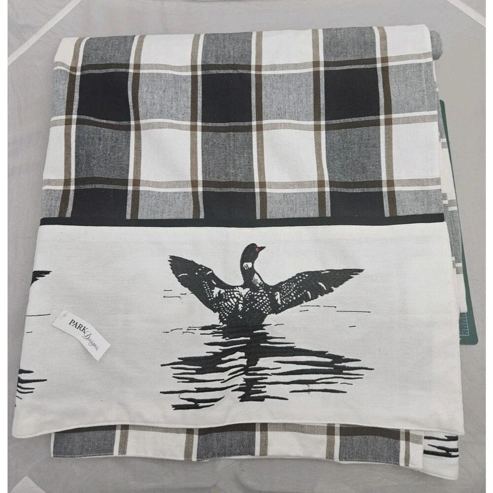 Park Designs Hixon Loon Shower Curtain 72 in x 72 in